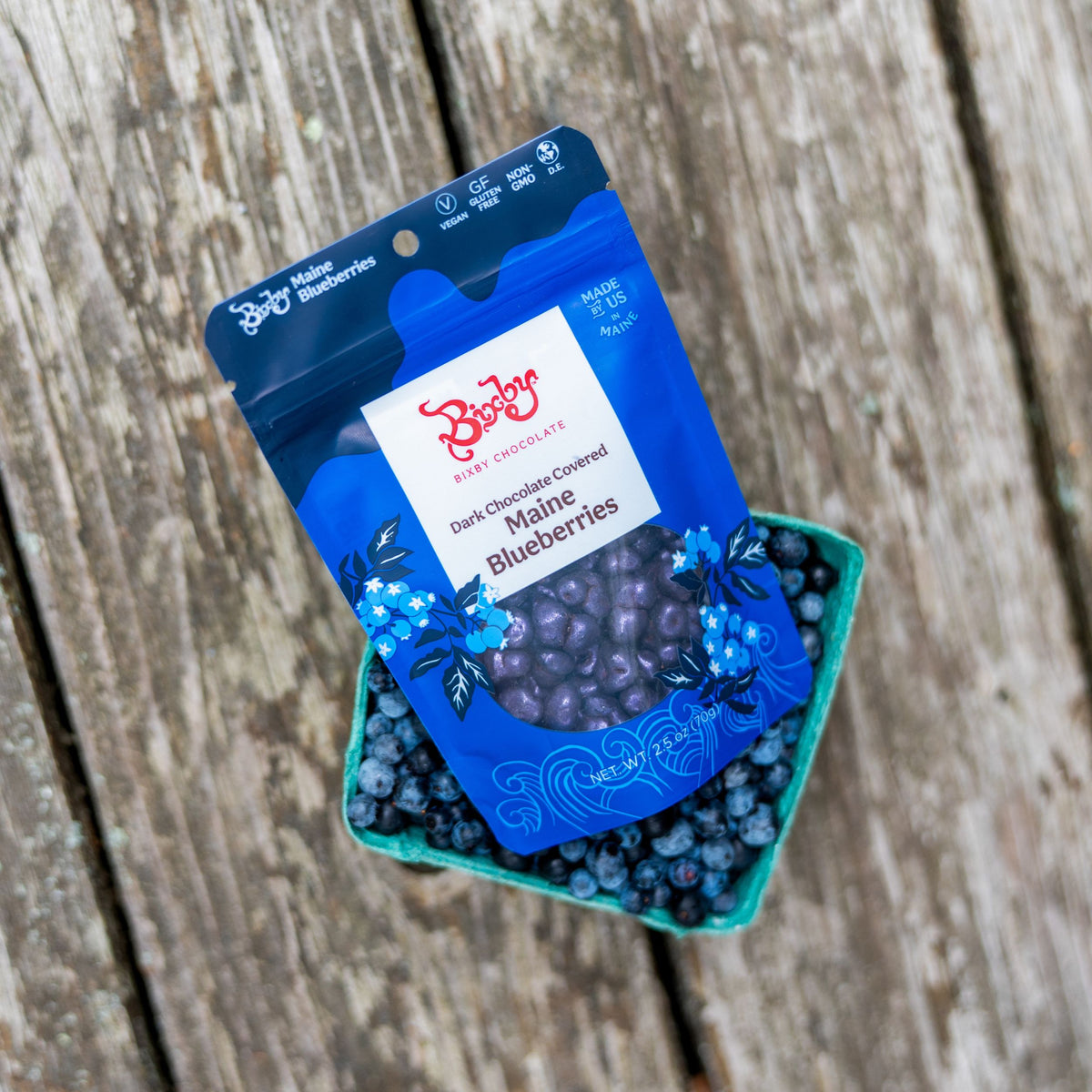 Dark Chocolate Covered Blueberries Case