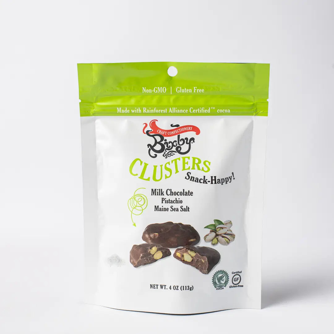 Milk Chocolate Pistachio Cluster Case