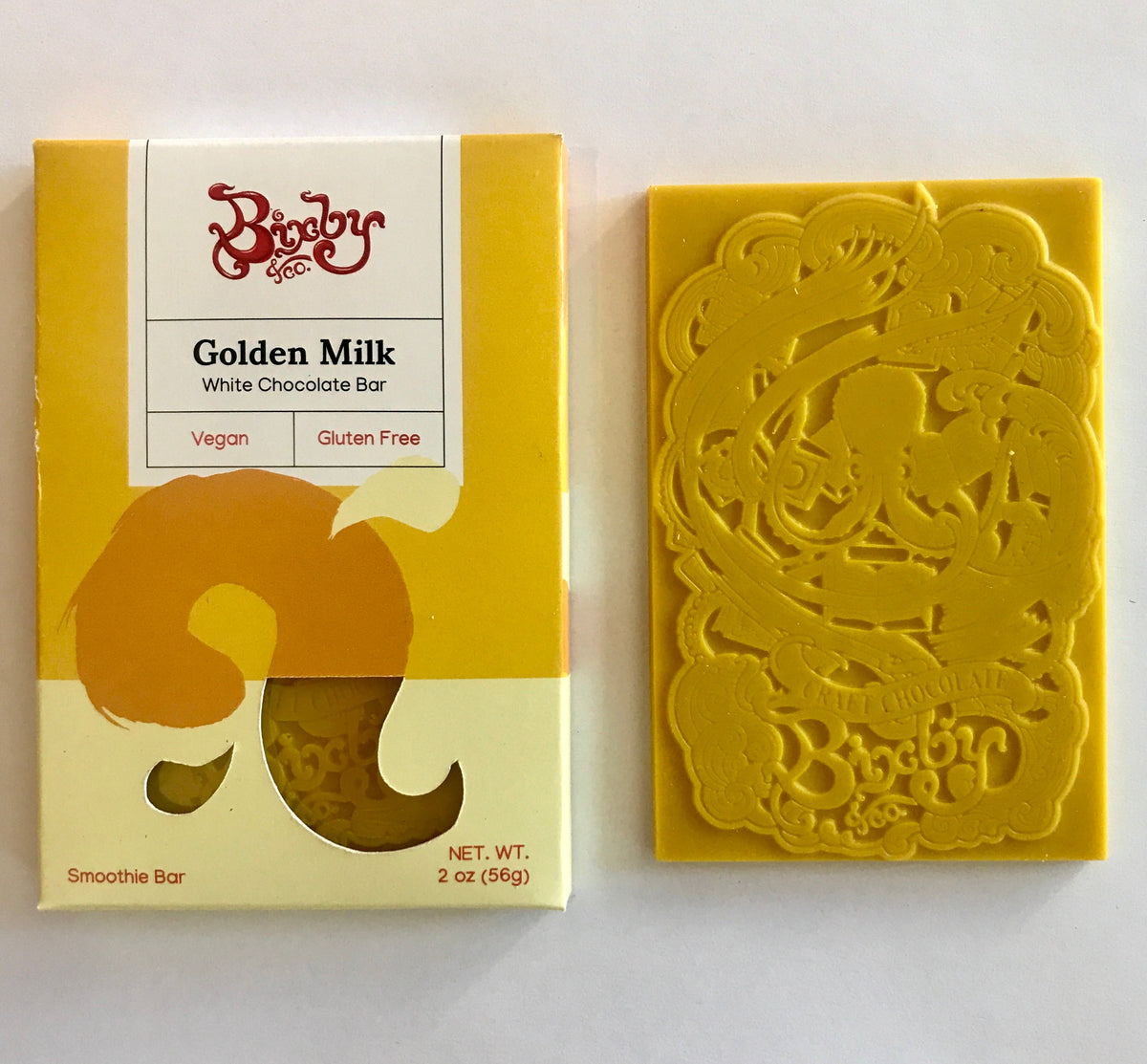 Golden Milk White Chocolate Bar (Vegan) Case