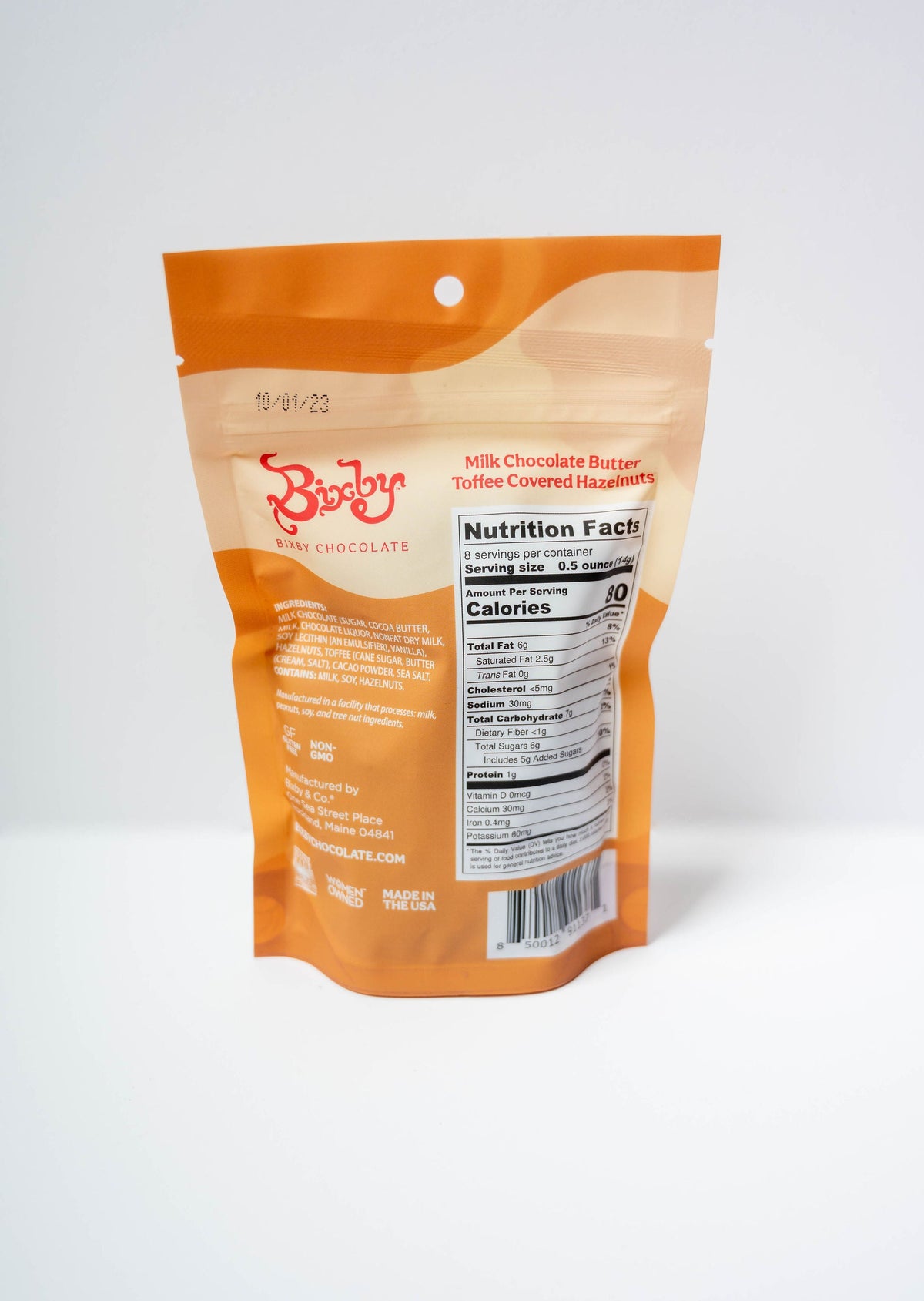 Milk Chocolate &amp; Butter Toffee Hazelnuts Case
