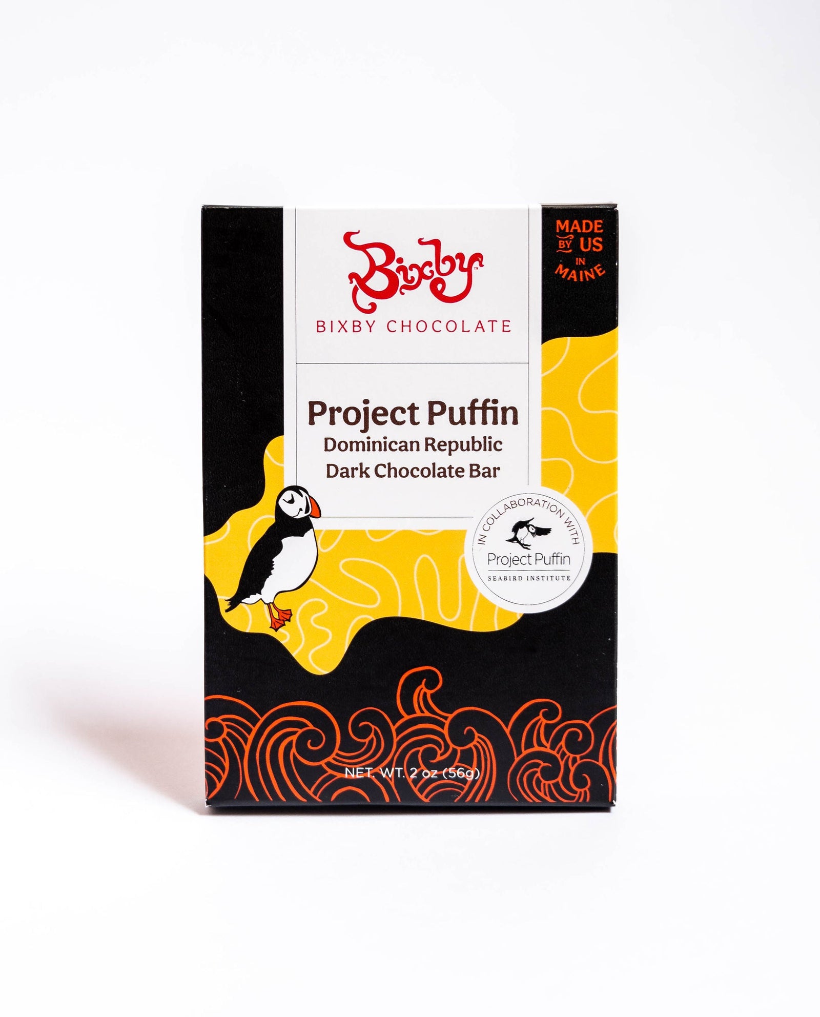 Organic 70% Dark Chocolate Puffin Bean To Bar Case