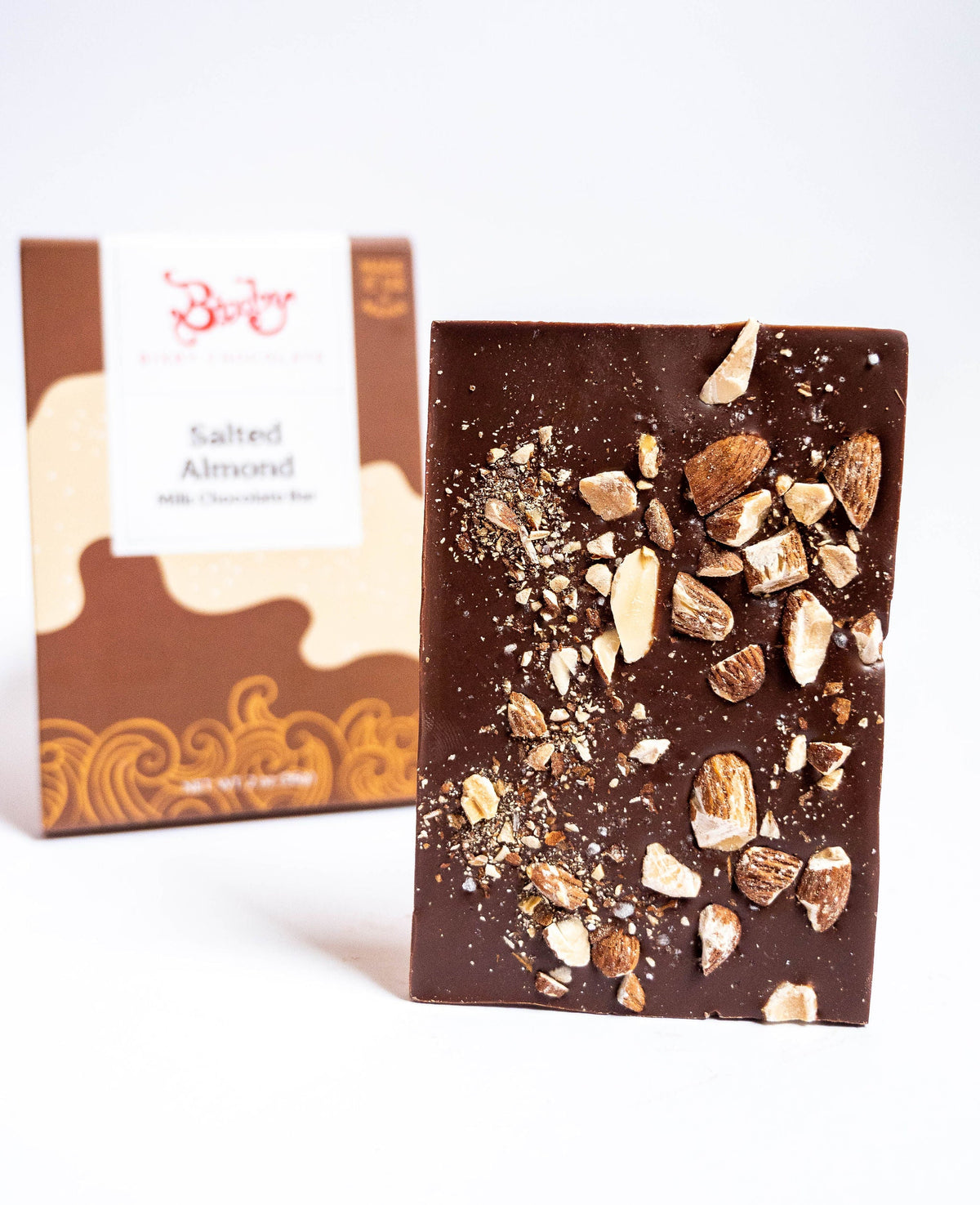 Milk Chocolate Salted Almond Chocolate Bar