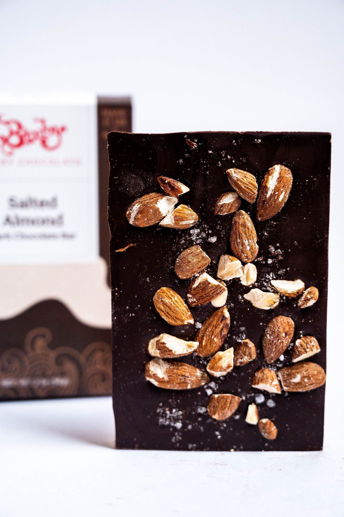 Dark Chocolate Salted Almond Chocolate Bar