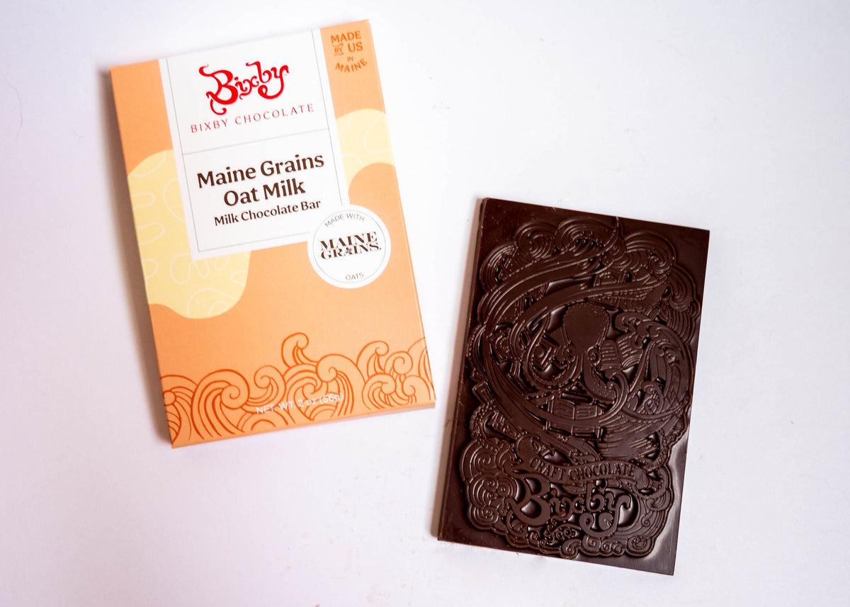 Organic Maine Grains Oat Milk Chocolate Bar (Vegan)