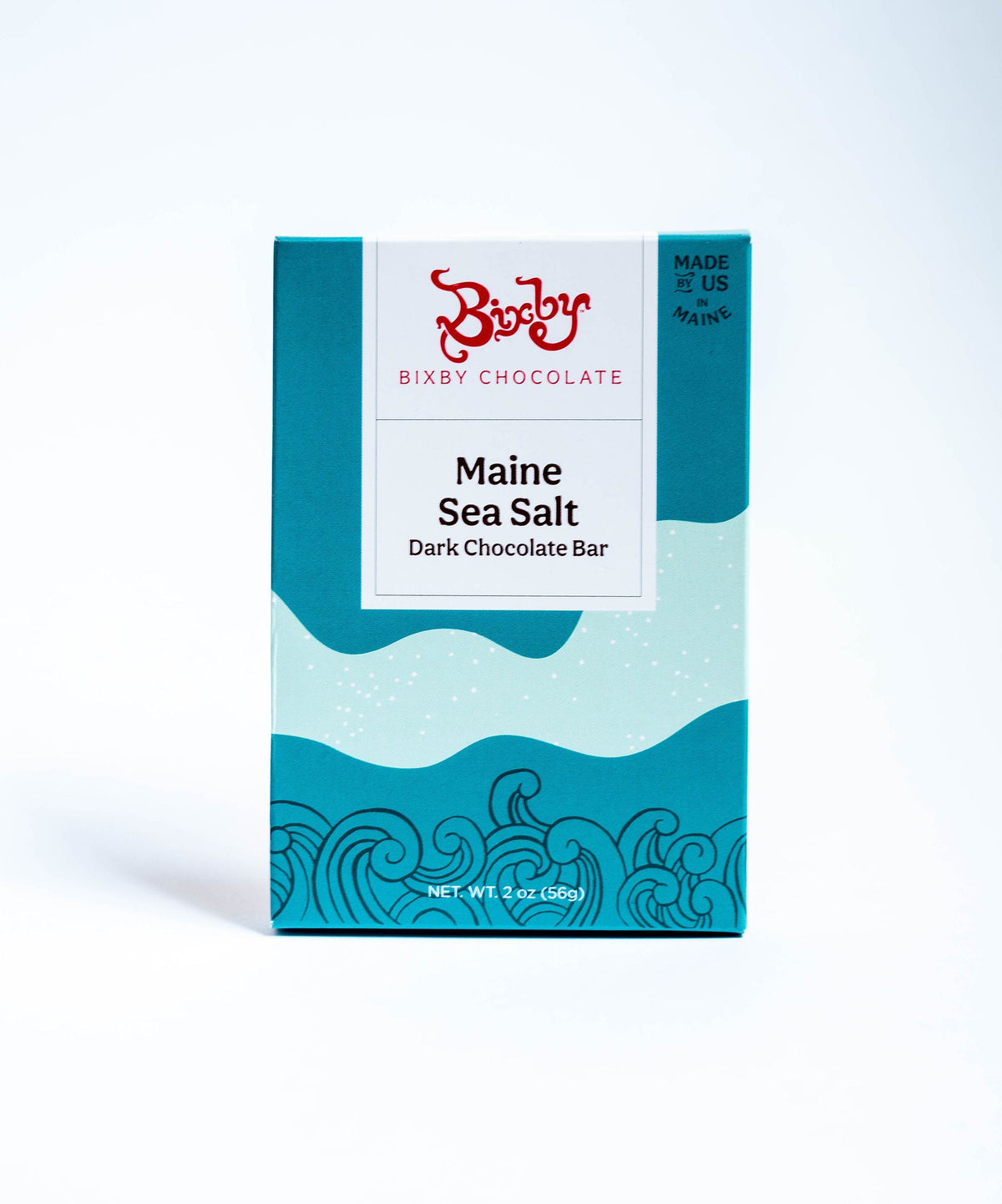 Organic Dark Chocolate Maine Sea Salt Bar