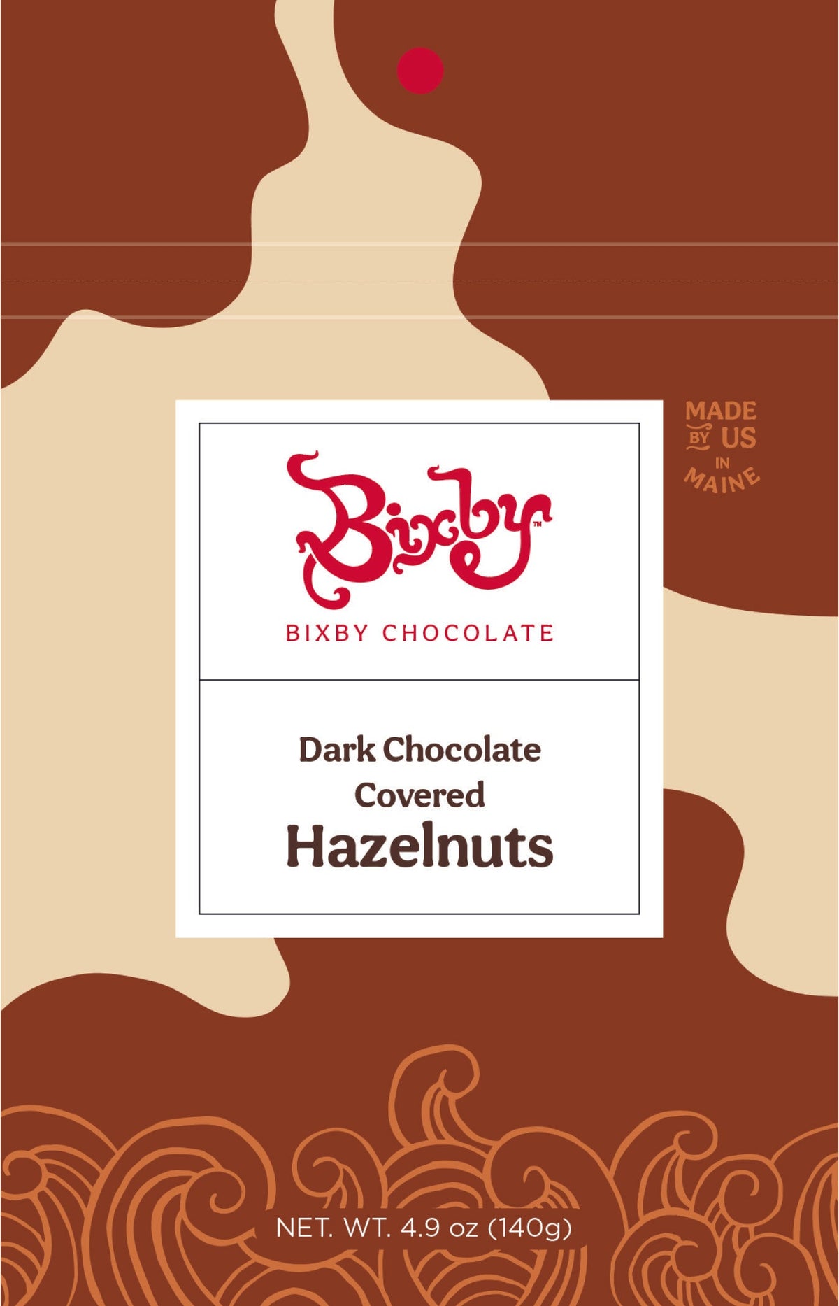 Dark Chocolate Covered Hazelnuts Case