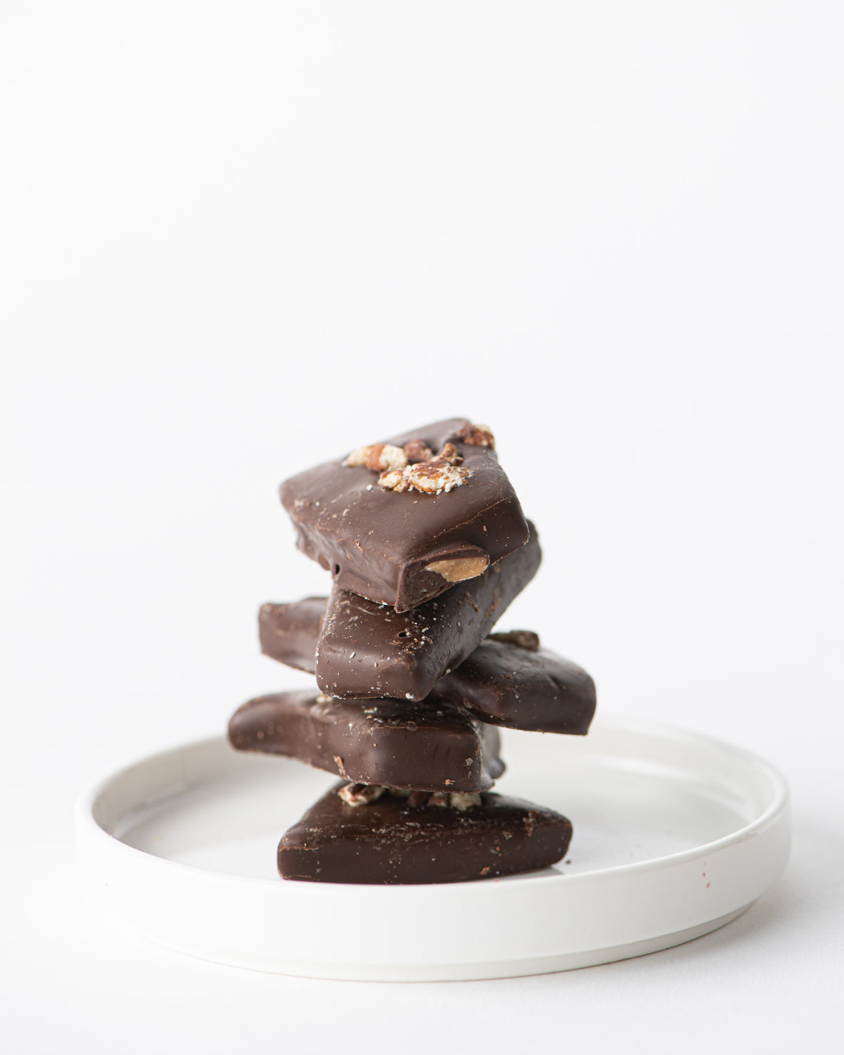 Dark Chocolate Pecan Toffee